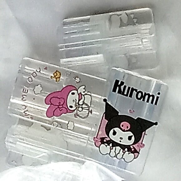 🎯 NEW Kuromi, Cinnamoroll, My Melody & Pompompurin Transparent Cable Protectors - Picture 3 of 16